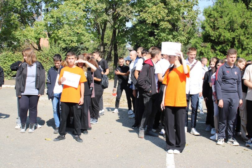 Студенты казачьих групп г. Михайловска приняли участие в познавательном квесте